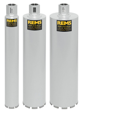 REMS Universal-Diamant-Kernbohrkronen LS UDKB-LS Set 62-102-125 181113 R