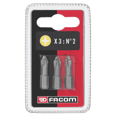 FACOM Bits Serie 1 High Perf - PH2, 3-tlg EP102T.J3