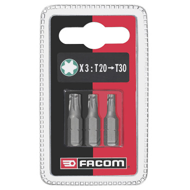 FACOM Bit Serie 1 - Torx 12, Set 3-tlg EX12.J3