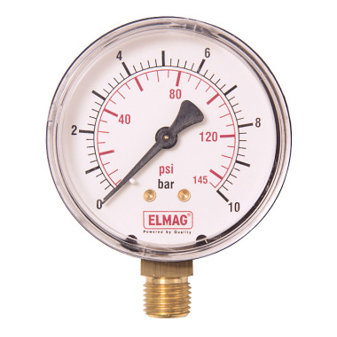 ELMAG Druckmanometer 0-10 bar 42224