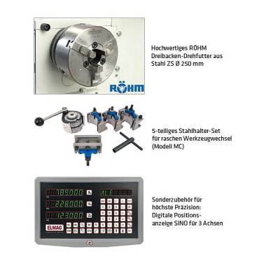 ELMAG Universal-Drehmaschine 88643