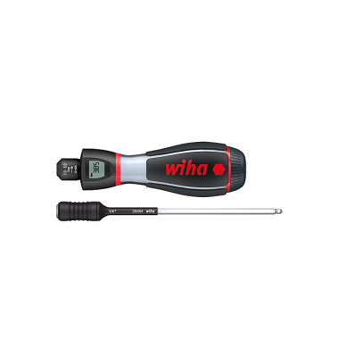 Wiha Drehmoment-Schraubendreher iTorque® mit Digitalskala (36886) 0,4-1,5 Nm, 60-210 in.oz, 4 mm