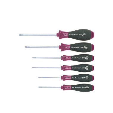 Wiha Schraubendreher Set MicroFinish® TORX® 6-teilig (29169)