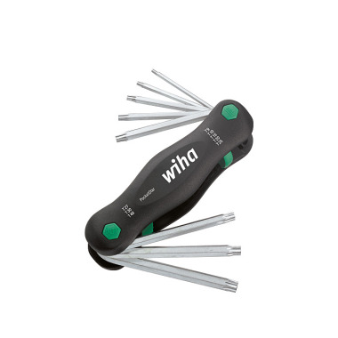 Wiha Multitool PocketStar® TORX® 8-teilig SB-Version mit Eurolochaufhänger (23049)