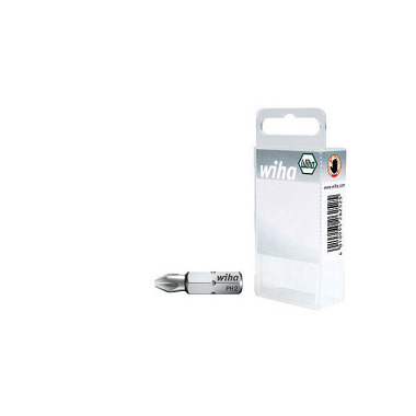 Wiha Bit Set Standard 25 mm Phillips (PH1) 3-teilig 1/4 in Box (07855)