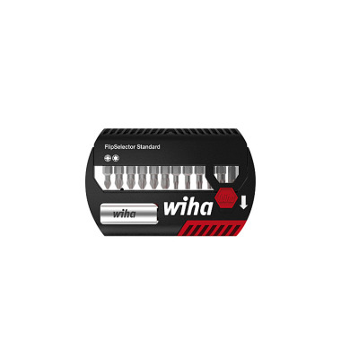 Wiha Bit Set FlipSelector Standard 25 mm Pozidriv, TORX® 13-teilig 1/4 (39041)