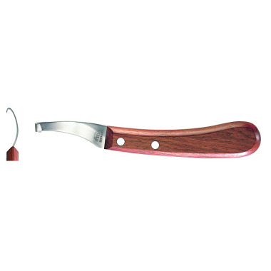 DICK Hufmesser ASCOT-CURVED 2465 Abmessung: 65 x 6 mm rechts-kurz-schmal, gekröpft 62465000