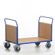 ROLLCART Doppelstirmwandwagen, Ladefläche LxB: 1000x600 mm, Tragkraft: 600 kg 02-6046