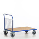 ROLLCART Gitter-Stirnwandwagen, Ladefläche LxB: 1200x800 mm, Tragkraft: 600 kg 02-6038