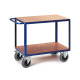 ROLLCART Tischwagen 2 Ladefläche, Ladefläche LxB: 850x500 mm, Tragkraft: 600 kg 06-7525