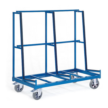 ROLLCART Plattenwagen/einseitig, Ladefläche LxB: 1x 1380x430 mm, Tragkraft: 1200 kg 11-1274