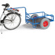 ROLLCART Fahrradanhänger ohne Bordwand, Ladefläche LxB: 830x535 mm, Tragkraft: 400 kg 14-1381