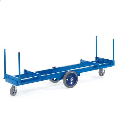 ROLLCART Langmaterialwagen, Ladefläche LxB: 2000x600 mm, Tragkraft: 2000 kg 10-1273