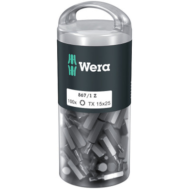 Wera 867/1 Z TORX 15 x 25 mm DIY-Box TORX-Bit 05072447001