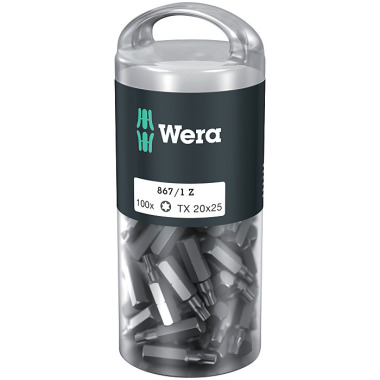 Wera 867/1 Z TORX 20 x 25 mm DIY-Box TORX-Bit 05072448001