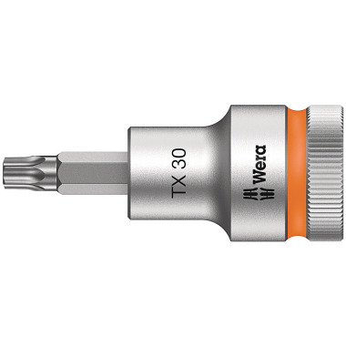 Wera 8767 C HF TORX 30 x 60 mm Zyklop Bit-Nuss mit 1/2"-Antrieb, Haltefunktion 05003833001