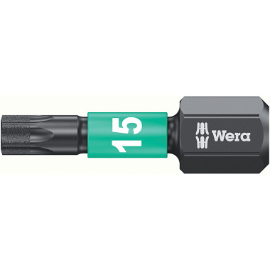 Wera 867/1 IMP DC TORX 15 x 25 mm TORX-Bit, Impaktor 05057623001