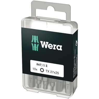 Wera 867/1 Z TORX 27 x 25 mm DIY-Box TORX-Bit 05072410001