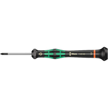 Wera 2072 Micro D3LUm Micro Schraubendreher für Microstix-Schrauben 05118145001