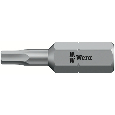 Wera 840/1 Z Hex-Plus 3,0 x 25 mm Innensechskant-Bit 05056315001