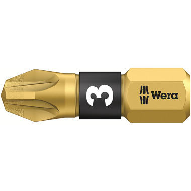 Wera 855/1 BDC PZ 3 x 25 mm Pozidriv-Bit, BiTorsion 05056704001