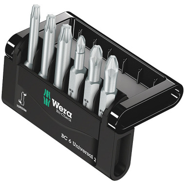 Wera Bit-Check 6 Universal 2 Bit-Sortiment 05056473001