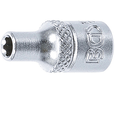 BGS Steckschlüssel-Einsatz Super Lock | Antrieb Innenvierkant 6,3 mm (1/4?) | SW 4 mm 2344