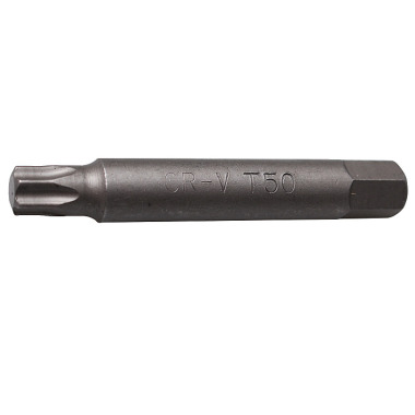 BGS Bit, lang | Antrieb Außensechskant 10 mm (3/8?) | T-Profil (für Torx) T50 4246-T50