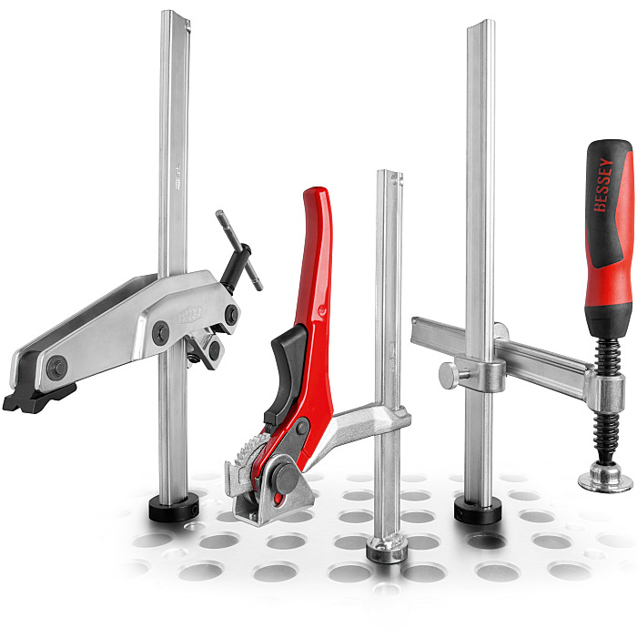 Bessey Spannelement Für Schweißtische Mit Variabler Ausladung Twv28 300 175 Hebel Twv28 30 17h