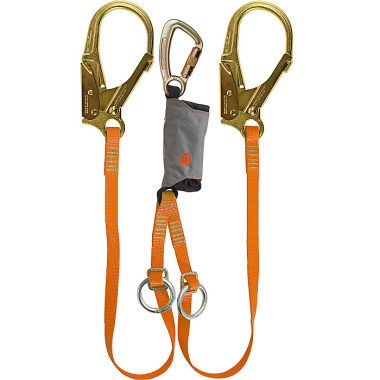 SKYLOTEC  SKYSAFE PRO TIE BACK Y Y-TIE BACK, orange mit Ring L-0572-1