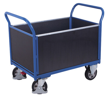 VARIOfit Vierwandwagen mit Siebdruckplatte Außenmaß: 1.795 x 800 x 1.015 mm (L/B/H) sw-800.299