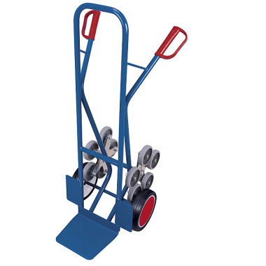 VARIOfit Treppenkarre mit 2 fünfarmigen Radsternen Außenmaß: 610 x 675 x 1.310 mm (B/T/H) sk-710.222