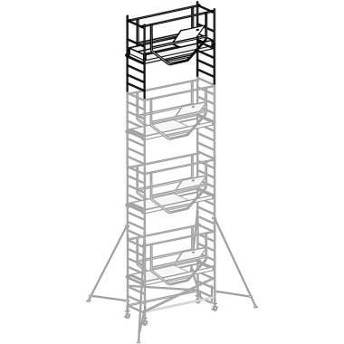 HYMER Fahrgerüst ADVANCED SAFE-T mit Ausleger, Modul 4, dritte Aufstockung 707519