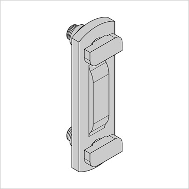 HYMER Verbinder für Rückenschutzstrebe, Alu 50255