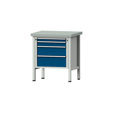 ANKE Kastenwerkbank Platte mit verzinktem Blechbelag (ZBP) 800 x 700 x 900 mm 9.990.000.048