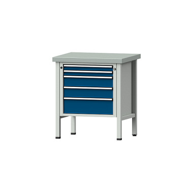 ANKE Kastenwerkbank Platte mit verzinktem Blechbelag (ZBP) 800 x 700 x 900 mm 9.990.000.176