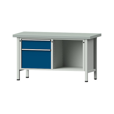 ANKE Kastenwerkbank Platte mit verzinktem Blechbelag (ZBP) 1500 x 700 x 850 mm 9.990.010.159