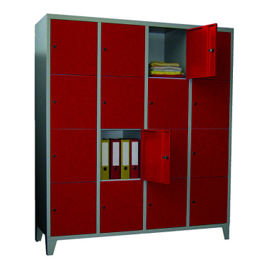 Pavoy Kleiderschrank mit Sitzb. 2150/500/900, 3 tlg., Zyl., AB 300, Buchenleisten 60212-313-531