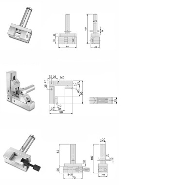 Mack Werkzeuge Elektrodenhalter mit Gewindespindel, rostfrei, BB 25, SW 25 14-REHG-20