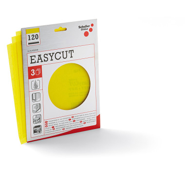 Schuller Eh klar 3 Easycut P120 Trockenschleifpapier, 230x280mm 65459