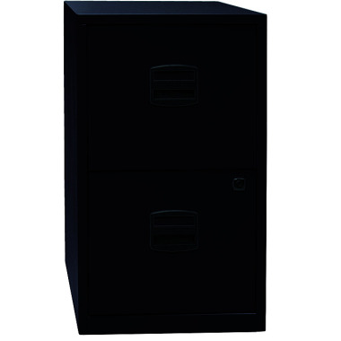 BISLEY Hängeregistraturschrank PFA, 2 HR-Schubladen, Farbe schwarz PFA2633