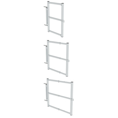 MUNK Sicherungstüre teleskopierbar für Plattformbreite 600 mm / 800 mm / 1000 mm 70772