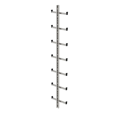 MUNK Einholmleiter Edelstahl V4A (1.4571) 77554