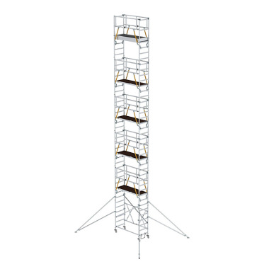 MUNK Klappgerüst SG 0,75 x 1,80 m mit Ausleger Plattformhöhe 11,04 m 115104