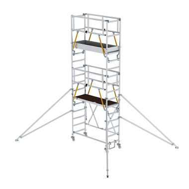 MUNK Klappgerüst SG 0,75 x 1,80 m mit Ausleger Plattformhöhe 4,04 m 115134