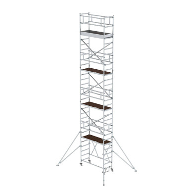 MUNK Klappgerüst 0,75 x 1,80 m mit Ausleger Plattformhöhe 7,80 m 115179