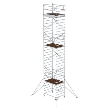 MUNK Klappgerüst 1,35 x 1,80 m mit Ausleger Plattformhöhe 8,80 m 115289