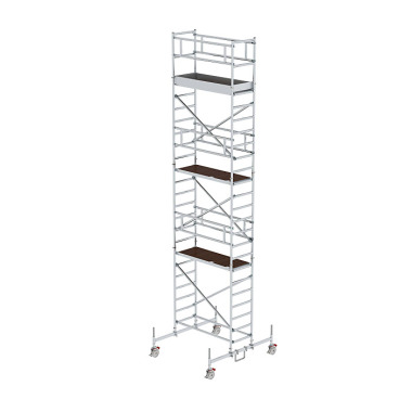 MUNK Rollgerüst 0,75 x 1,80 m mit Fahrbalken Plattformhöhe 6,45 m 154645