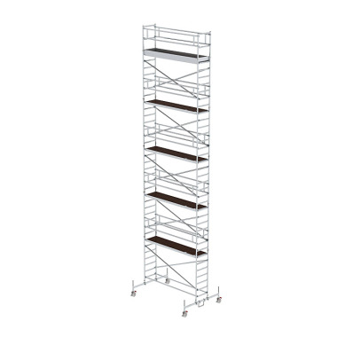 MUNK Rollgerüst 0,75 x 3,0 m mit Fahrbalken Plattformhöhe 10,45 m 156045