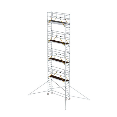 MUNK Rollgerüst SG 0,75 x 3,0 m mit Ausleger Plattformhöhe 9,51 m 156949